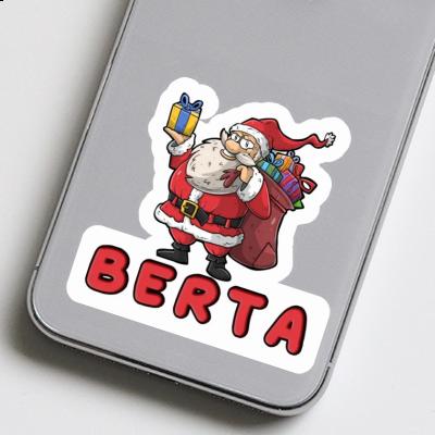 Santa Sticker Berta Gift package Image