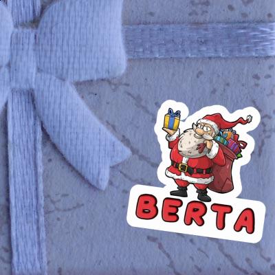 Weihnachtsmann Aufkleber Berta Gift package Image