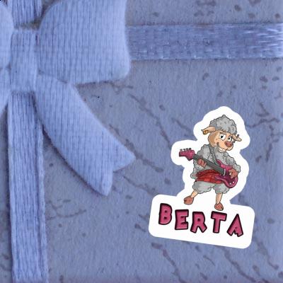 Guitarist Sticker Berta Image