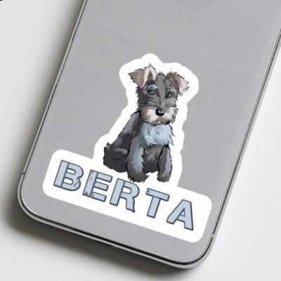 Sticker Schnauzer Berta Gift package Image