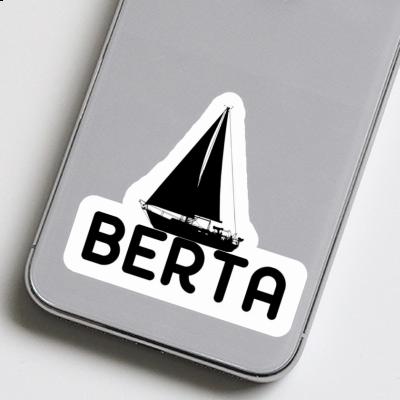 Sailboat Sticker Berta Gift package Image