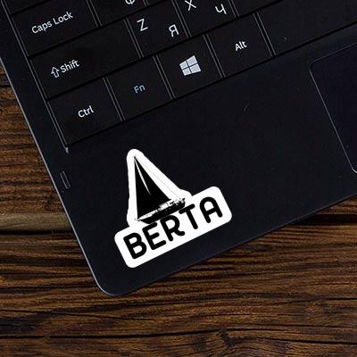 Berta Autocollant Voilier Image