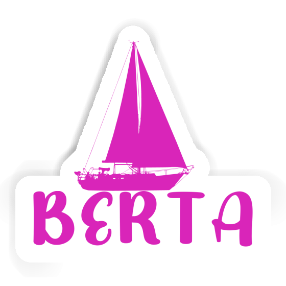 Sticker Sailboat Berta Gift package Image