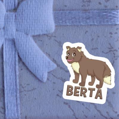 Berta Sticker Sheepdog Laptop Image