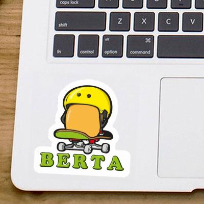 Sticker Egg Berta Laptop Image