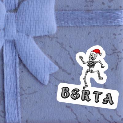 Sticker Berta Skelett Gift package Image