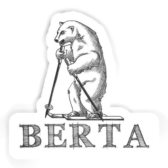 Berta Sticker Skifahrer Gift package Image