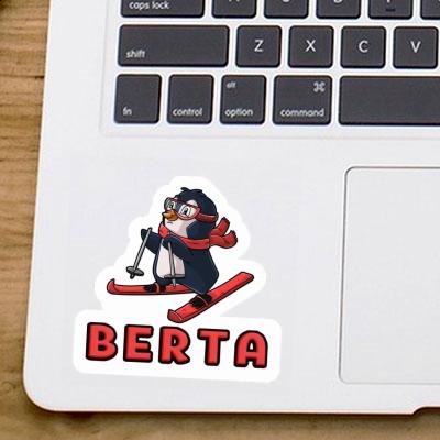 Sticker Skier Berta Image