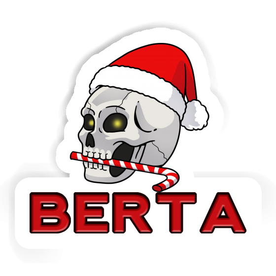 Sticker Skull Berta Laptop Image