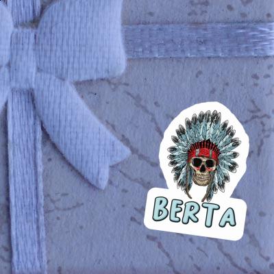 Berta Sticker Indianer Image