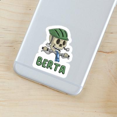 Berta Aufkleber Mountainbiker Notebook Image