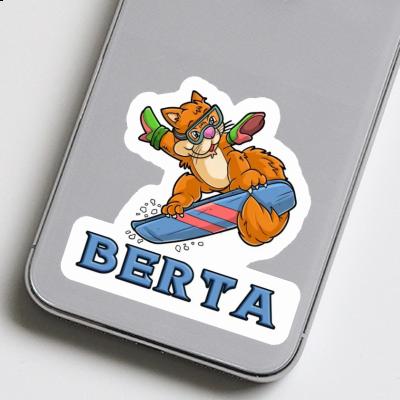 Berta Sticker Boarderin Laptop Image