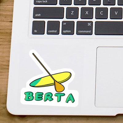 Sticker Stand Up Paddle Berta Laptop Image