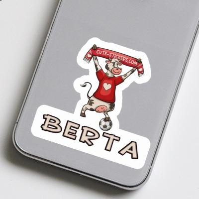 Berta Autocollant Vache Notebook Image