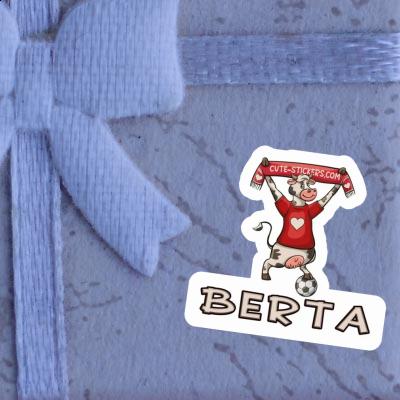 Sticker Berta Cow Notebook Image