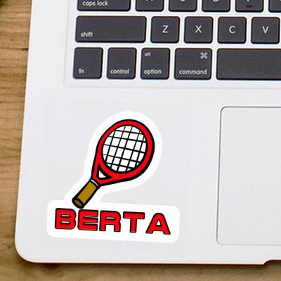 Berta Sticker Tennis Racket Image