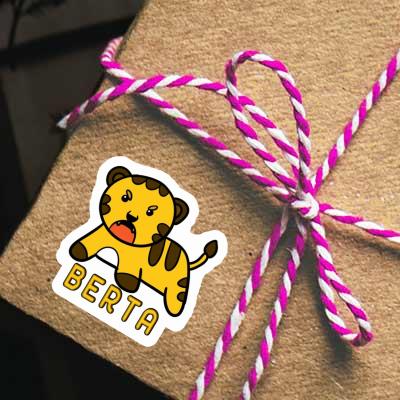 Sticker Baby Tiger Berta Gift package Image