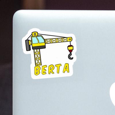 Autocollant Berta Grue Laptop Image