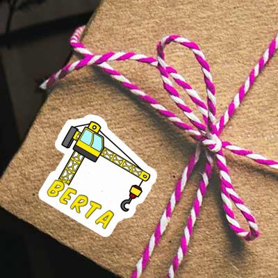 Tower Crane Sticker Berta Notebook Image