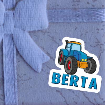 Sticker Berta Tractor Notebook Image