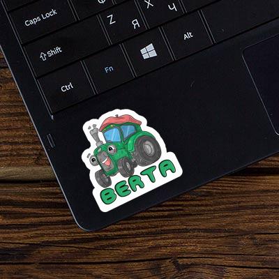 Tractor Sticker Berta Notebook Image