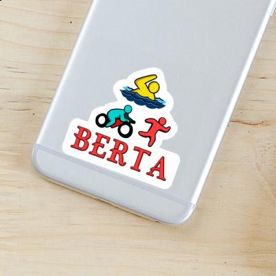 Sticker Berta Triathlete Image