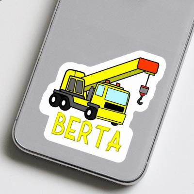 Berta Sticker Vehicle Crane Image