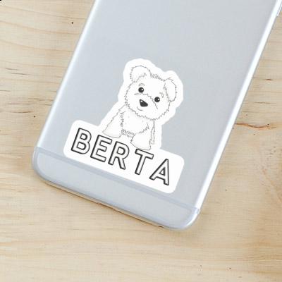 Berta Sticker Westie Notebook Image