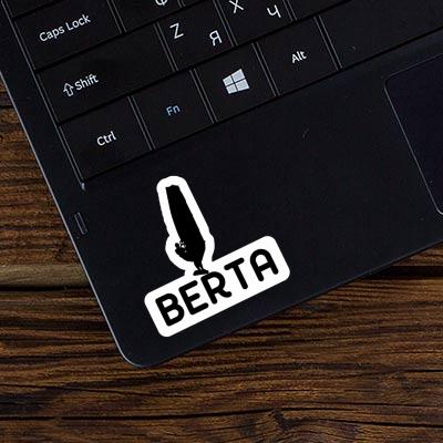 Berta Aufkleber Windsurfer Laptop Image