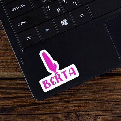 Berta Sticker Windsurfer Image