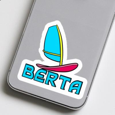 Sticker Windsurfbrett Berta Laptop Image