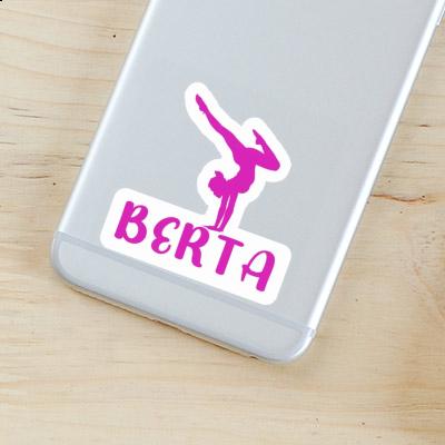 Yoga Woman Sticker Berta Gift package Image