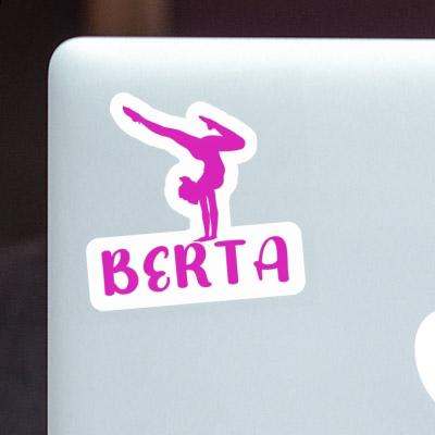 Yoga Woman Sticker Berta Gift package Image