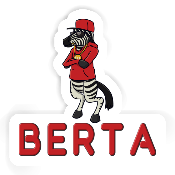 Berta Sticker Zebra Gift package Image