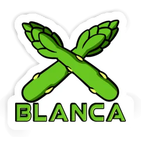 Blanca Aufkleber Spargel Image