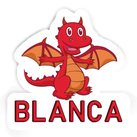 Aufkleber Baby-Drache Blanca Image