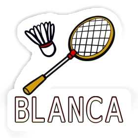 Sticker Badmintonschläger Blanca Image