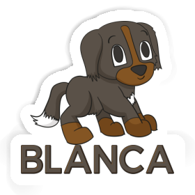 Autocollant Bouvier bernois Blanca Image