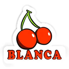 Blanca Autocollant Cerise Image