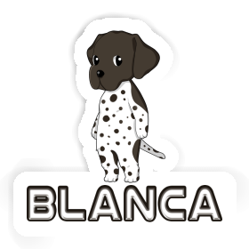Autocollant Braque Allemand Blanca Image