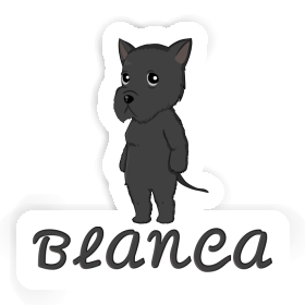 Autocollant Schnauzer géant Blanca Image