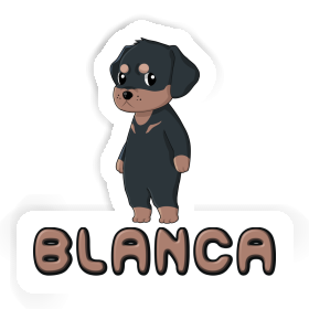 Autocollant Blanca Rottweiler Image