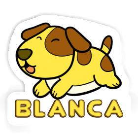 Chien Autocollant Blanca Image
