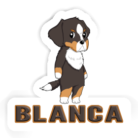 Autocollant Bouvier bernois Blanca Image