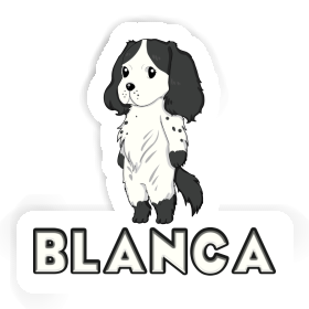 Autocollant Cocker Blanca Image