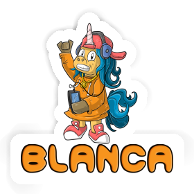 Blanca Autocollant Hip-hoppeuse Image