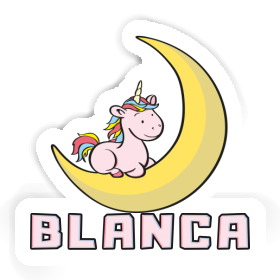Autocollant Licorne Blanca Image