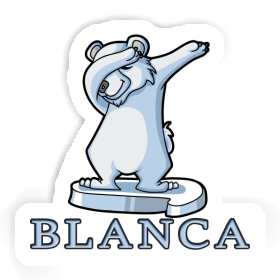 Autocollant Ours Blanca Image