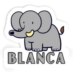 Aufkleber Elefant Blanca Image