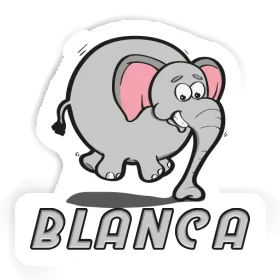 Blanca Sticker Elefant Image